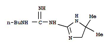 Guanidine, n-butyl-n-(4,5-dihydro-4,4-dimethyl-1h-imidazol-2-yl)-(9ci) Structure,784988-60-9Structure