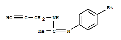 Ethanimidamide, n-(4-ethylphenyl)-n-2-propynyl-(9ci) Structure,785018-43-1Structure