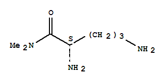 (2s)-(9ci)-2,5-二氨基-N,N-二甲基戊酰胺结构式_785035-72-5结构式