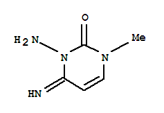 2(1H)-pyrimidinone,3-amino-3,4-dihydro-4-imino-1-methyl-(9ci) Structure,785719-43-9Structure