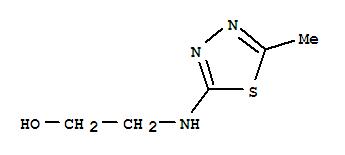  2-[(5-甲基-1,3,4-噻二唑-2-基)氨基]-乙醇结构式_785722-25-0结构式