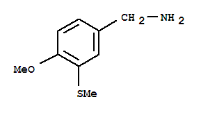 Benzenemethanamine, 4-methoxy-3-(methylthio)-(9ci) Structure,785741-27-7Structure