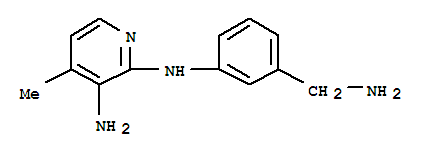 2,3-Pyridinediamine,n2-[3-(aminomethyl)phenyl]-4-methyl-(9ci) Structure,785759-90-2Structure