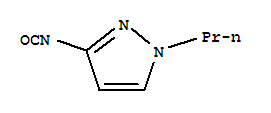 1H-pyrazole,3-isocyanato-1-propyl-(9ci) Structure,785781-22-8Structure