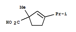 2-Cyclopentene-1-carboxylicacid,3-isopropyl-1-methyl-(5ci) Structure,785815-66-9Structure