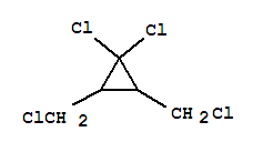 1,1-二氯-2,3-二(氯甲基)环丙烷结构式_78592-17-3结构式