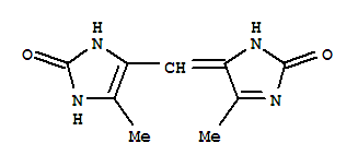 (9ci)-4-[(2,3-二氢-5-甲基-2-氧代-4H-咪唑-4-基)甲基]-1,3-二氢-5-甲基-2H-咪唑-2-酮结构式_786593-65-5结构式