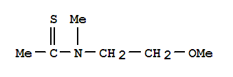 Ethanethioamide, n-(2-methoxyethyl)-n-methyl-(9ci) Structure,786685-92-5Structure