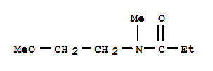 (9CI)-N-(2-甲氧基乙基)-N-甲基-丙酰胺结构式_786686-66-6结构式