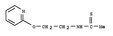 Ethanethioamide, n-[2-(2-pyridinyloxy)ethyl]-(9ci) Structure,786686-85-9Structure