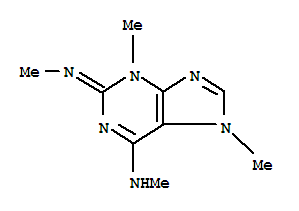 2H-purin-6-amine,3,7-dihydro-n,3,7-trimethyl-2-(methylimino)-(9ci) Structure,787485-83-0Structure