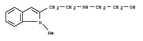 Ethanol, 2-[[2-(1-methyl-1h-indol-2-yl)ethyl]amino]-(9ci) Structure,787497-23-8Structure