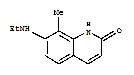 2(1H)-quinolinone,7-(ethylamino)-8-methyl-(9ci) Structure,787510-48-9Structure