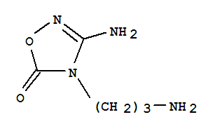 1,2,4-Oxadiazol-5(4h)-one,3-amino-4-(3-aminopropyl)-(9ci) Structure,787528-75-0Structure