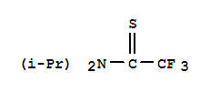 Ethanethioamide, 2,2,2-trifluoro-n,n-bis(1-methylethyl)- Structure,78904-42-4Structure