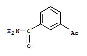 Benzamide, 3-acetyl-(9ci) Structure,78950-32-0Structure