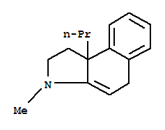 1H-benz[e]indole,2,3,5,9b-tetrahydro-3-methyl-9b-propyl-(9ci) Structure,790146-75-7Structure