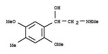 Benzenemethanol, 2,5-dimethoxy-4-methyl-alpha-[(methylamino)methyl]-(9ci) Structure,790149-10-9Structure