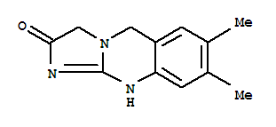 (9ci)-1,5-二氢-7,8-二甲基-咪唑并[2,1-b]喹唑啉-2(3h)-酮结构式_790151-74-5结构式