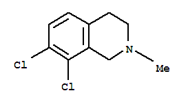 Isoquinoline, 7,8-dichloro-1,2,3,4-tetrahydro-2-methyl-(9ci) Structure,790152-97-5Structure