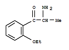 (9ci)-2-氨基-1-(2-乙氧基苯基)-1-丙酮结构式_790167-40-7结构式