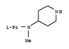 (9ci)-n-甲基-n-(1-甲基乙基)-4-哌啶胺结构式_790205-01-5结构式