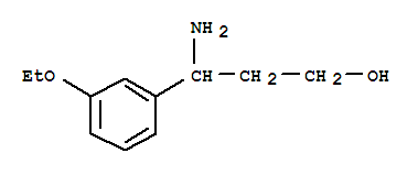 Benzenepropanol, gamma-amino-3-ethoxy-(9ci) Structure,790227-18-8Structure