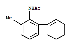 Acetamide, n-[2-(1-cyclohexen-1-yl)-6-methylphenyl]-(9ci) Structure,790234-67-2Structure