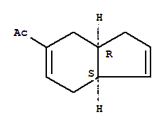 Ethanone, 1-(3a,4,7,7a-tetrahydro-1h-inden-6-yl)-, cis-(9ci) Structure,79044-50-1Structure