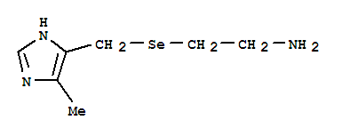 Ethanamine, 2-[[(5-methyl-1h-imidazol-4-yl)methyl]seleno]-(9ci) Structure,790613-31-9Structure