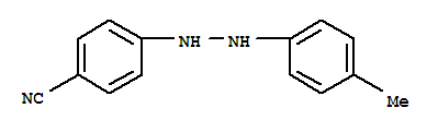 (9ci)-4-[2-(4-甲基苯基)肼基]-苯甲腈结构式_790647-08-4结构式