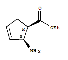 3-Cyclopentene-1-carboxylicacid,2-amino-,ethylester,(1r,2s)-rel-(9ci) Structure,790657-32-8Structure