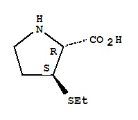 D-proline, 3-(ethylthio)-, (3r)-rel-(9ci) Structure,79068-18-1Structure