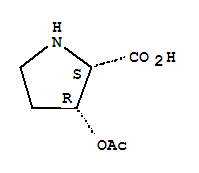 D-proline, 3-(acetyloxy)-, (3s)-rel-(9ci) Structure,79068-26-1Structure