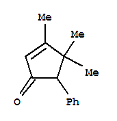 2-Cyclopenten-1-one,3,4,4-trimethyl-5-phenyl-(5ci) Structure,790712-42-4Structure