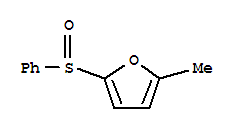 (9ci)-2-甲基-5-(苯基亚磺酰基)-呋喃结构式_790714-96-4结构式