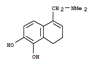 1,2-Naphthalenediol, 5-[(dimethylamino)methyl]-7,8-dihydro-(9ci) Structure,791019-67-5Structure