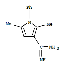 2,5-二甲基-1-苯基-1H-吡咯-3-羧酰胺结构式_791033-71-1结构式