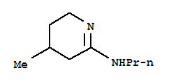 (9ci)-3,4,5,6-四氢-4-甲基-n-丙基-2-吡啶胺结构式_791038-23-8结构式