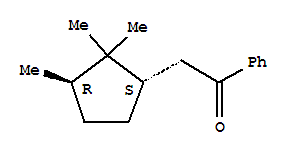 Ethanone, 1-phenyl-2-[(1s,3r)-2,2,3-trimethylcyclopentyl]-(9ci) Structure,791104-81-9Structure