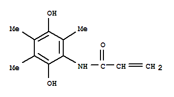 (9ci)-n-(2,5-二羟基-3,4,6-三甲基苯基)-2-丙酰胺结构式_791104-87-5结构式