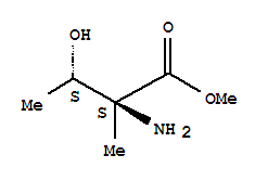 (2S,3s)-2-amino-2-methyl-3-hydroxybutyric acid methyl ester Structure,791549-98-9Structure