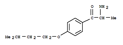  2-氨基-1-[4-(3-甲基丁氧基)苯基]-1-丙酮结构式_791553-80-5结构式