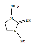 (9ci)-3-乙基-2-亚氨基-1-咪唑啉胺结构式_791572-44-6结构式