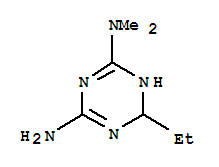 (9ci)-6-乙基-1,6-二氢-N,N-二甲基-1,3,5-三嗪-2,4-二胺结构式_791577-20-3结构式