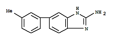 1H-benzimidazol-2-amine,5-(3-methylphenyl)-(9ci) Structure,791595-73-8Structure