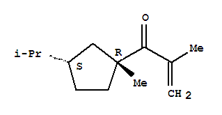 (9ci)-2-甲基-1-[(1r,3s)-1-甲基-3-(1-甲基乙基)环戊基]-2-丙烯-1-酮结构式_791620-51-4结构式