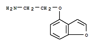 Ethanamine, 2-(4-benzofuranyloxy)-(9ci) Structure,791723-41-6Structure