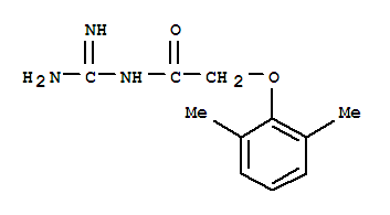 (9ci)-n-(氨基亚氨基甲基)-2-(2,6-二甲基苯氧基)-乙酰胺结构式_791725-62-7结构式