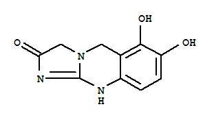 (9ci)-1,5-二氢-6,7-二羟基-咪唑并[2,1-b]喹唑啉-2(3h)-酮结构式_791726-07-3结构式